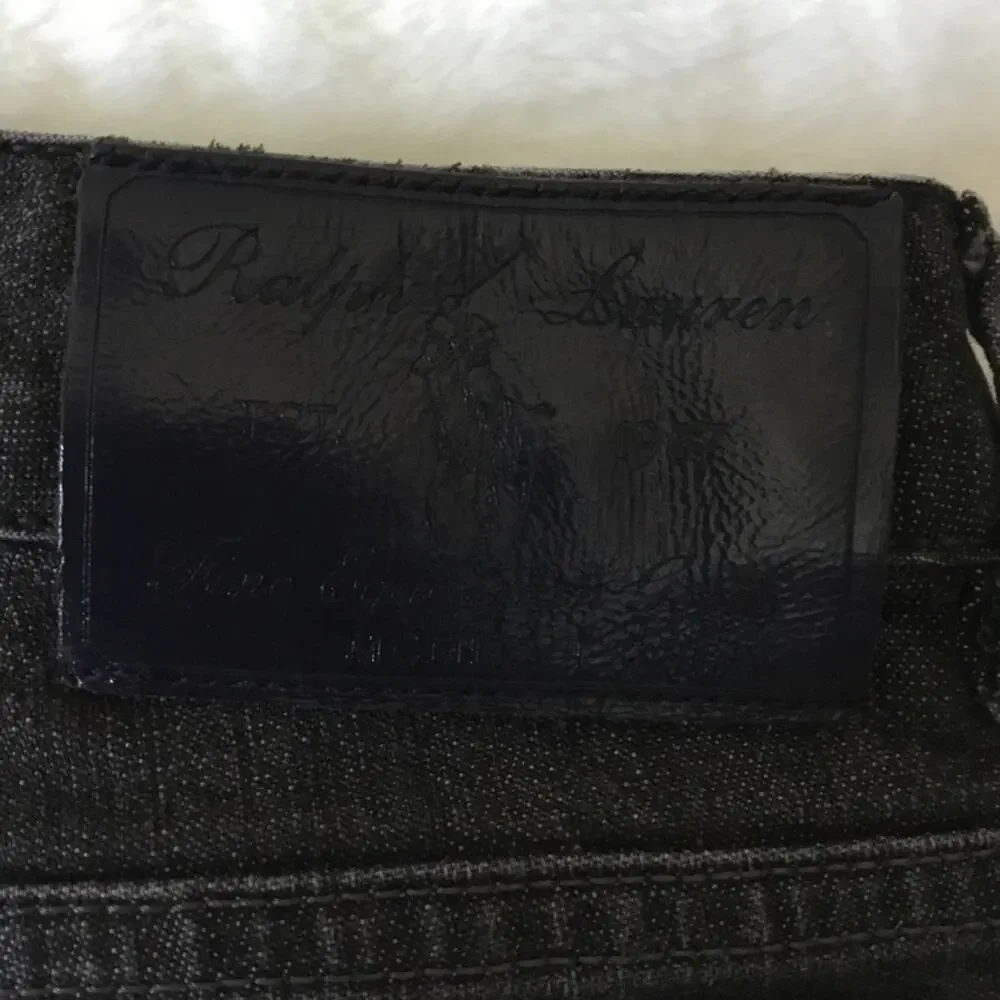 Ralph Lauren Girl Black Straight Jeans